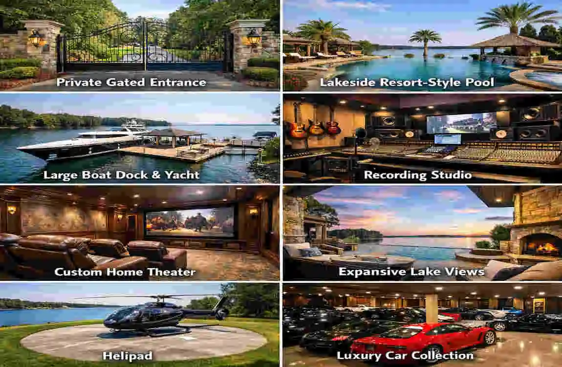 Celebrity Lake Norman home