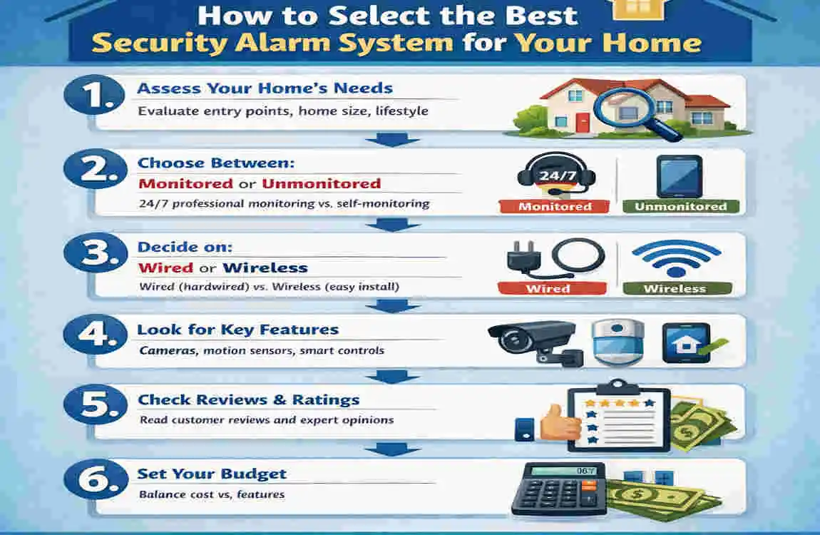 security alarm system for home