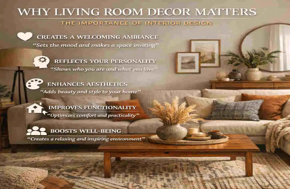 Living Room Home Decor and Interior Design
