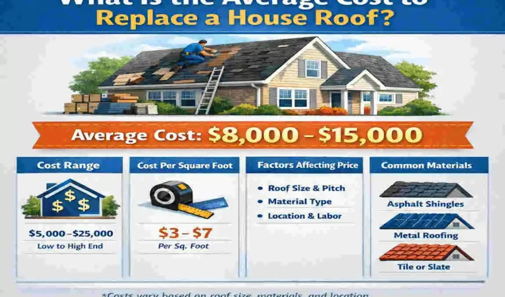 how much does it cost to replace a roof