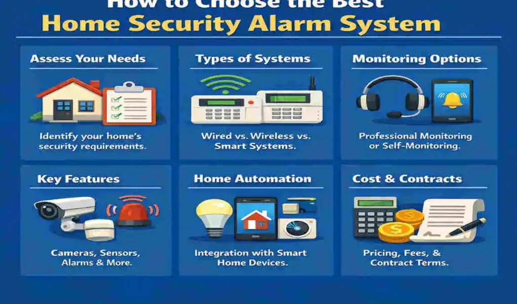security alarm system for home
