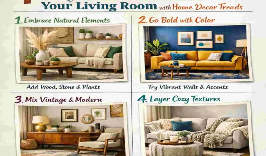 Living Room Home Decor and Interior Design