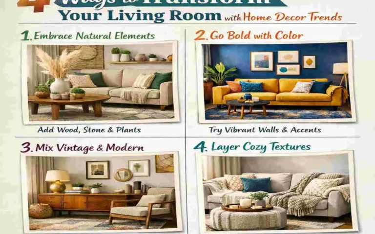 Living Room Home Decor and Interior Design