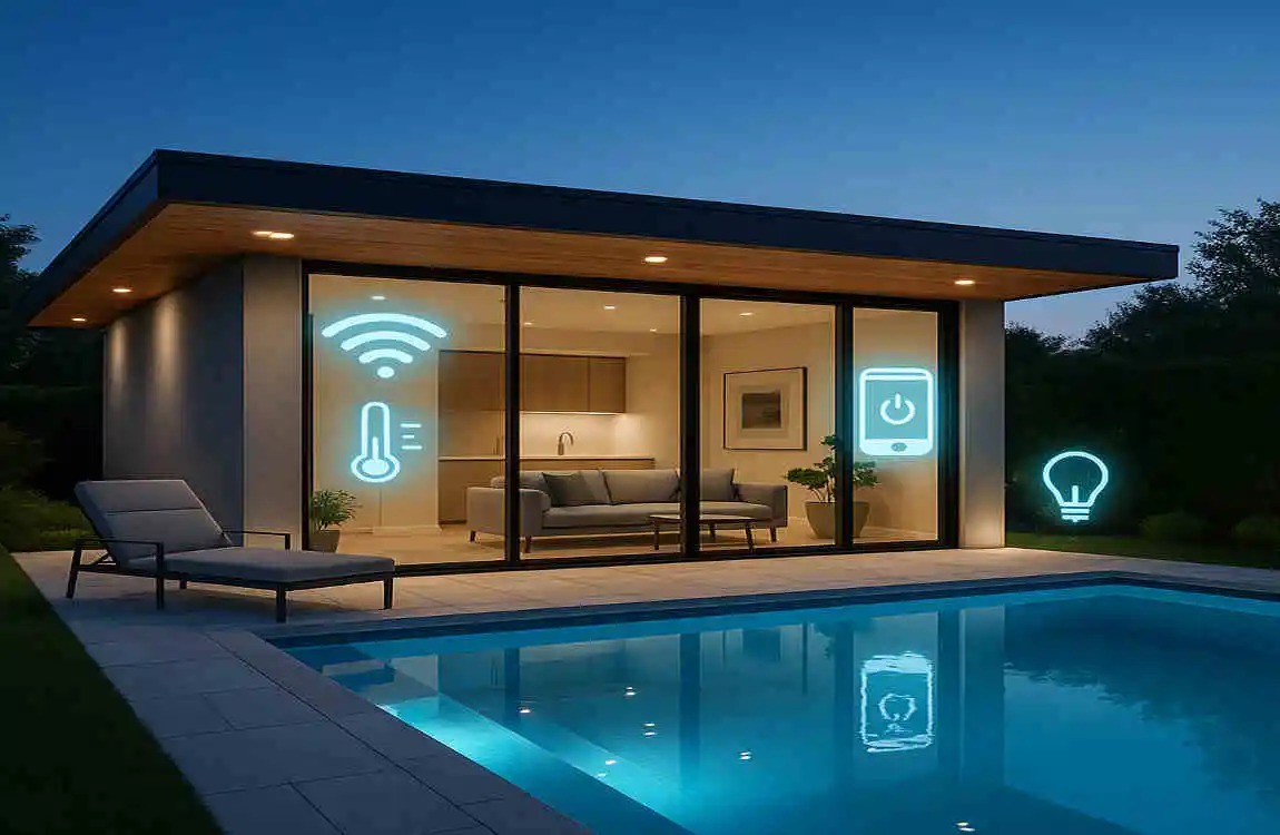 swimming pool house design