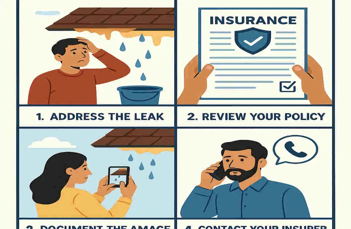 Will Insurance Cover Leaking Roof on Your House? Homeowner Guide to Claims & Coverage