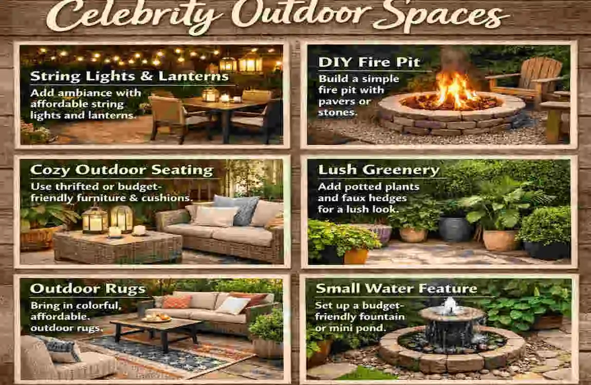 celebrity outdoor space