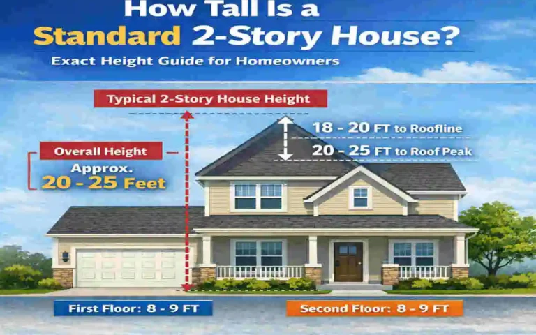 How Tall Is a Standard 2-Story House