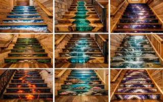 high epoxy satair design for wooden house