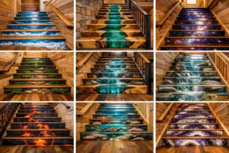 high epoxy satair design for wooden house