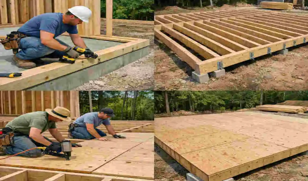 How to Frame a Floor for a House