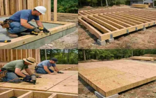 How to Frame a Floor for a House