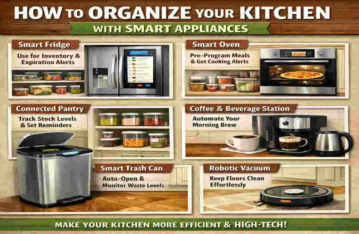 How to Organize Your Kitchen with Smart Home Appliances - home comfort ...