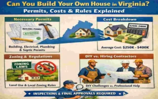 Can You Build Your Own House in Virginia? Permits, Costs & Rules Explained