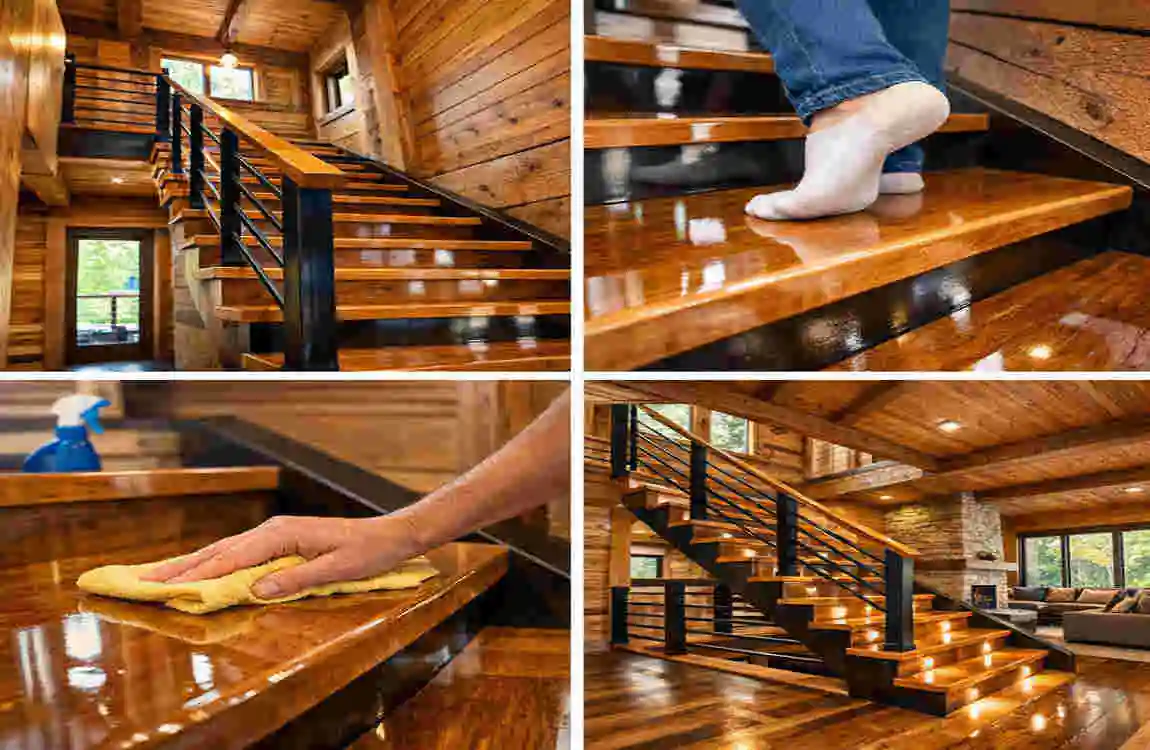 high epoxy satair design for wooden house