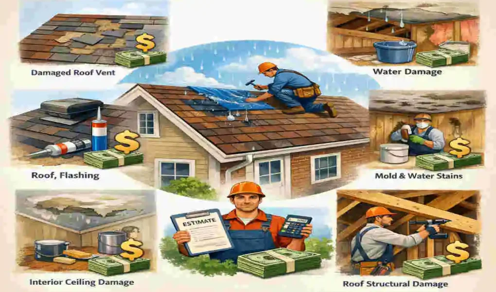 How Much to Fix a Roof Leak