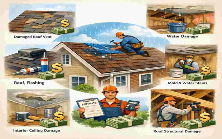 How Much to Fix a Roof Leak