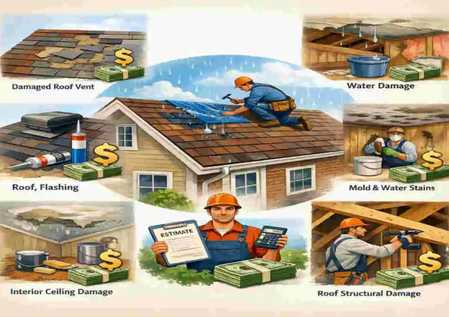 How Much to Fix a Roof Leak