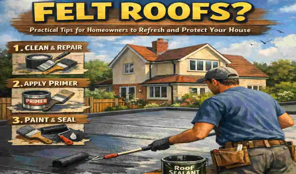 Can You Paint Felt Roofs