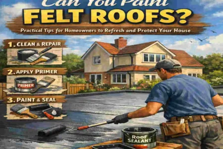 Can You Paint Felt Roofs