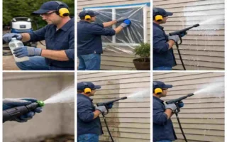 How to Pressure Wash House Siding
