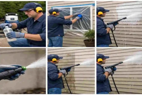 How to Pressure Wash House Siding