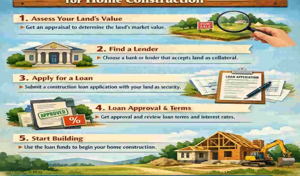 Can I Use My Land as Collateral to Build