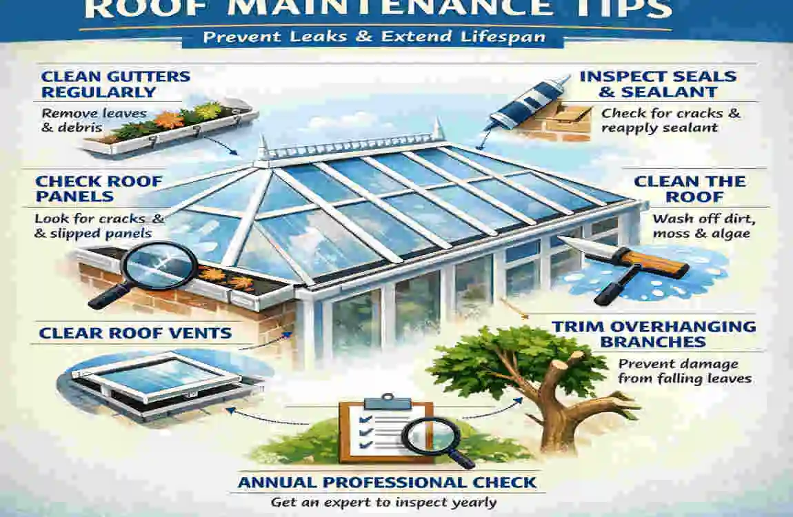 How to Fix Water Leak in Conservatory Roof