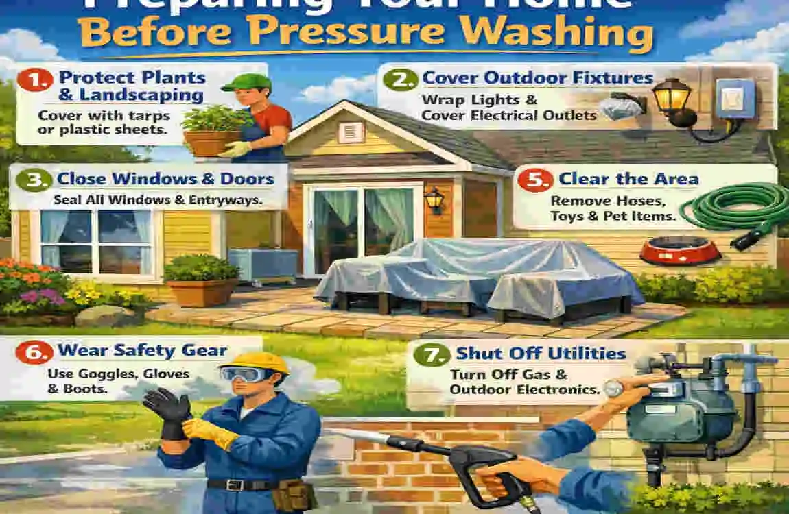 How to Pressure Wash House Siding