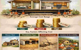 How Much Does It Cost to Level a Wood Frame House