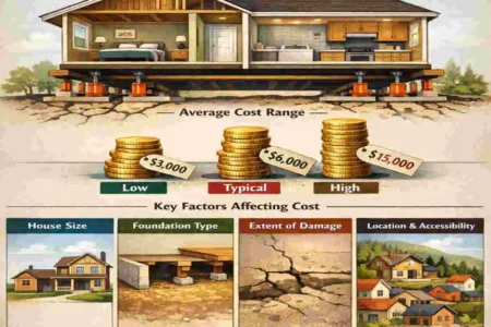 How Much Does It Cost to Level a Wood Frame House