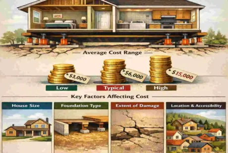 How Much Does It Cost to Level a Wood Frame House