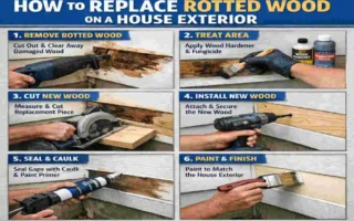 How to Replace Rotted Wood on Exterior of House