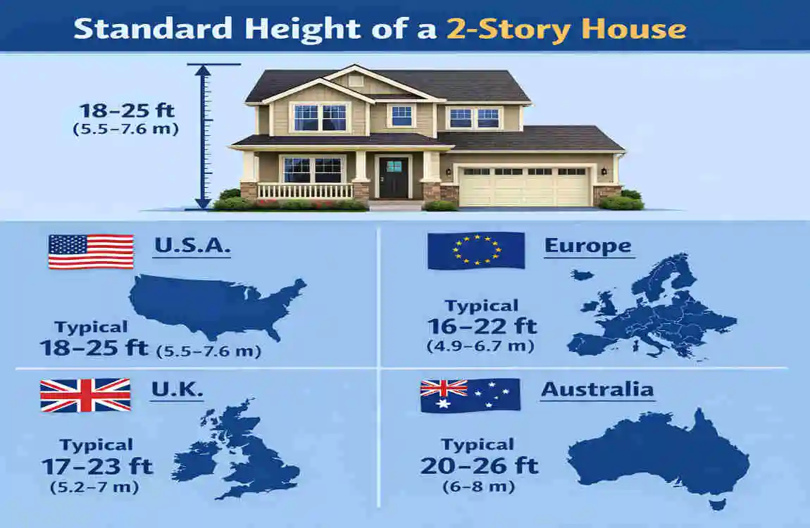 How Tall Is a Standard 2-Story House