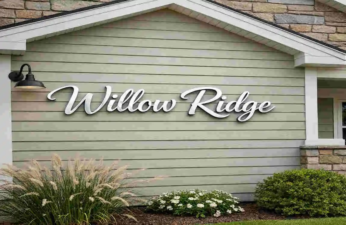Exterior House Letter