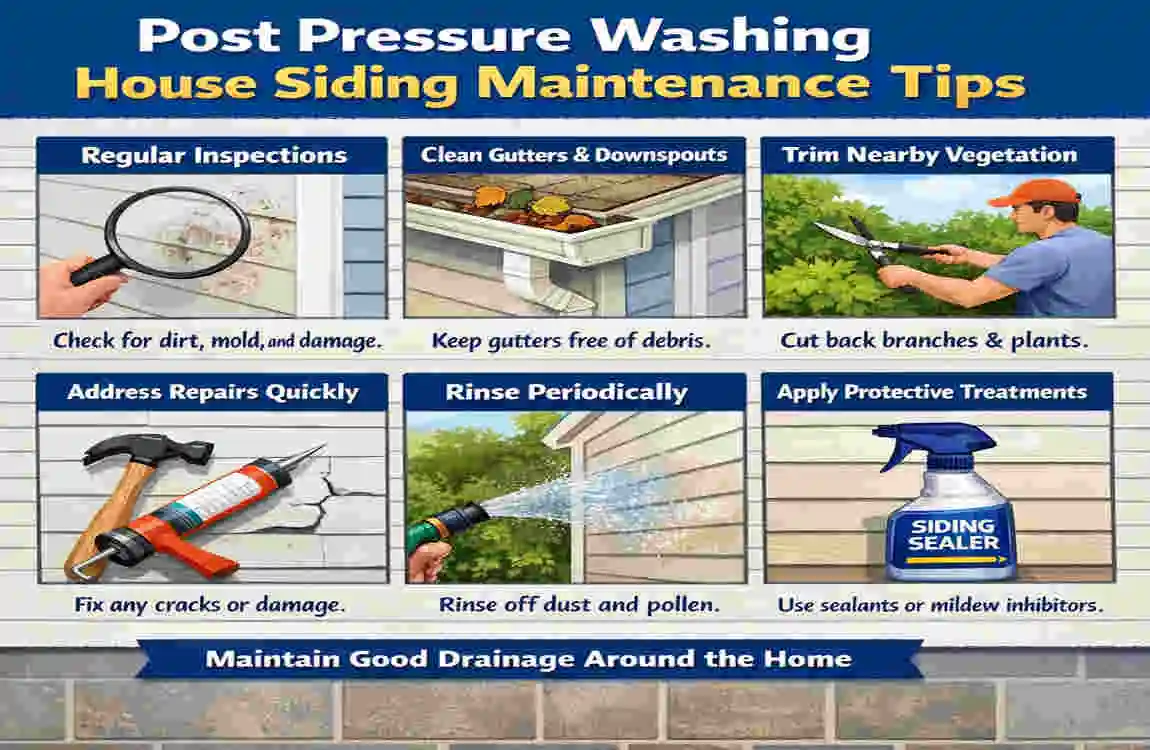 How to Pressure Wash House Siding