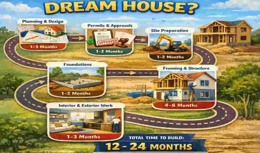 how long does it take to build a house