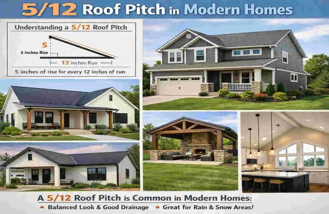 Is a 5/12 Roof Pitch Common
