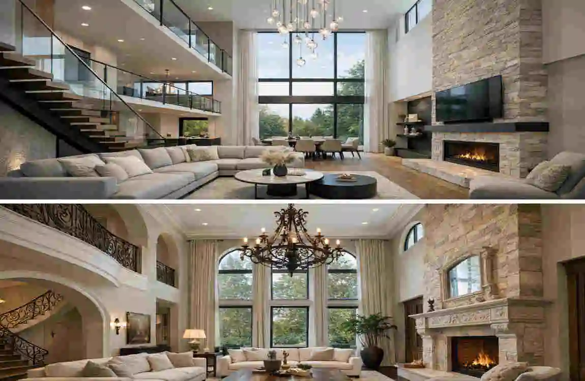 Double-Height Ceiling