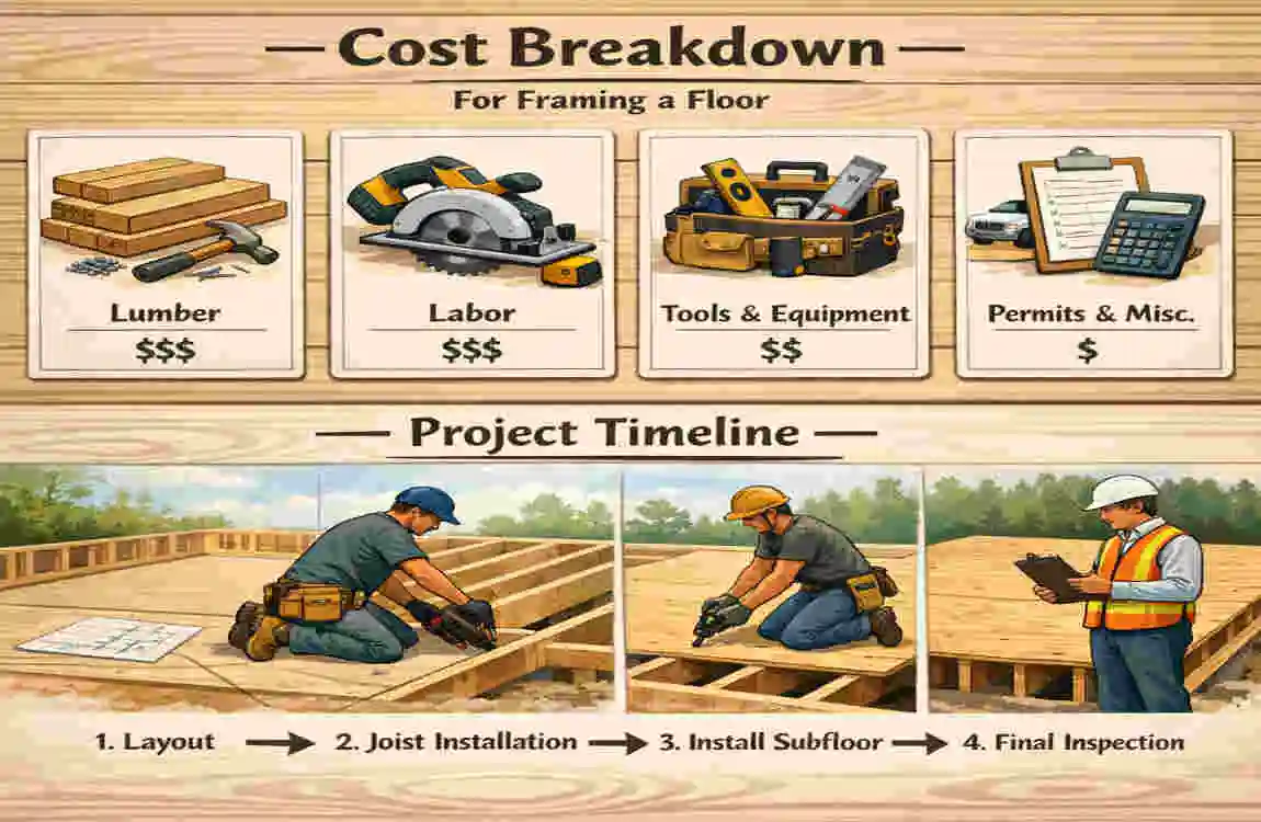 How to Frame a Floor for a House