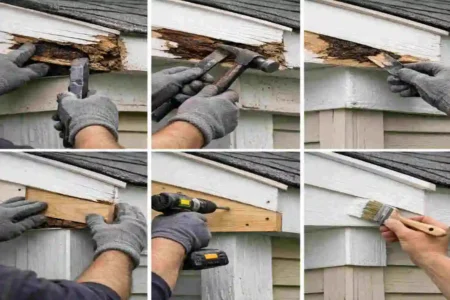 How to Replace Rotted Wood on Exterior of House