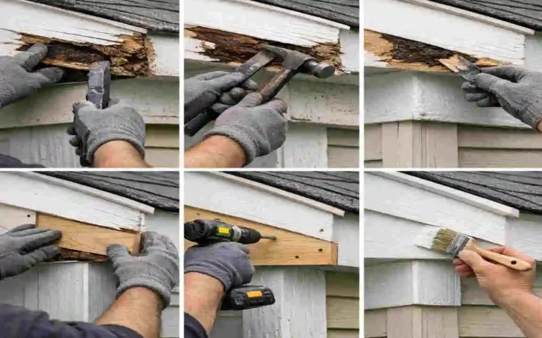 How to Replace Rotted Wood on Exterior of House