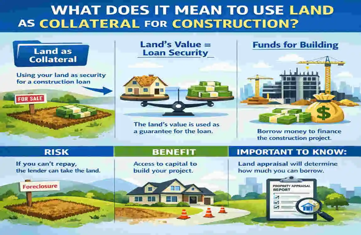 Can I Use My Land as Collateral to Build