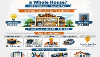 How Much Does It Cost to Wire a Whole House? Full Breakdown + Savings Tips