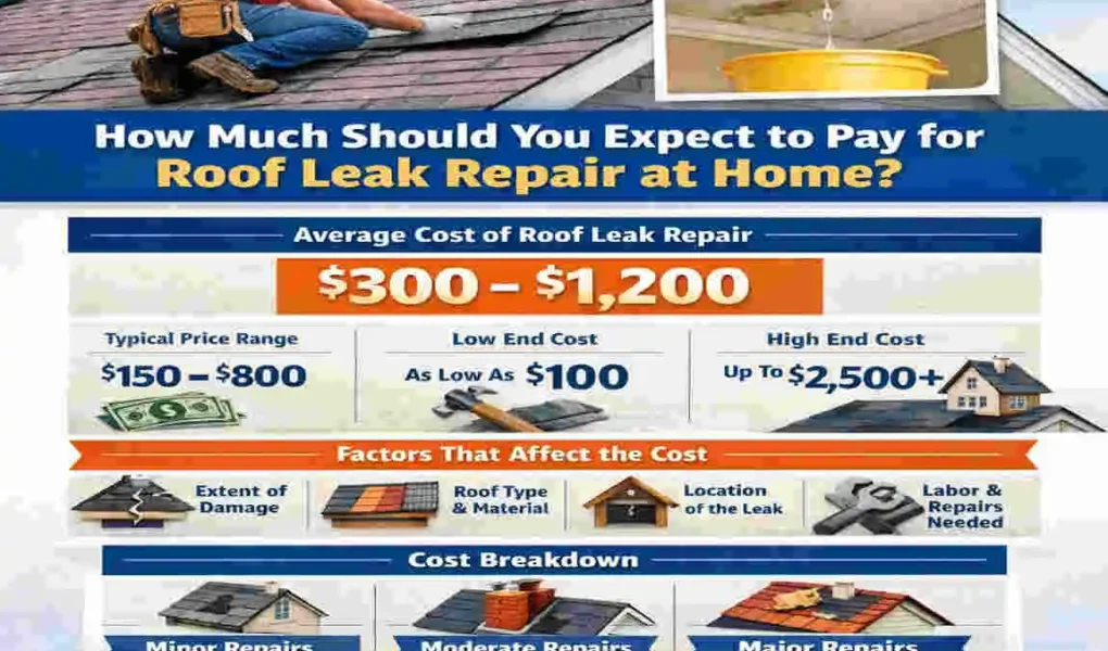 How Much to Fix a Roof Leak
