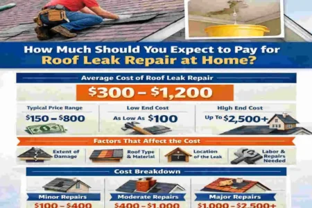 How Much to Fix a Roof Leak