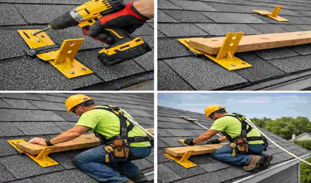 how to use a roof bracket