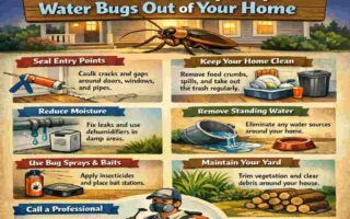 How to Keep Water Bugs Out of Your House