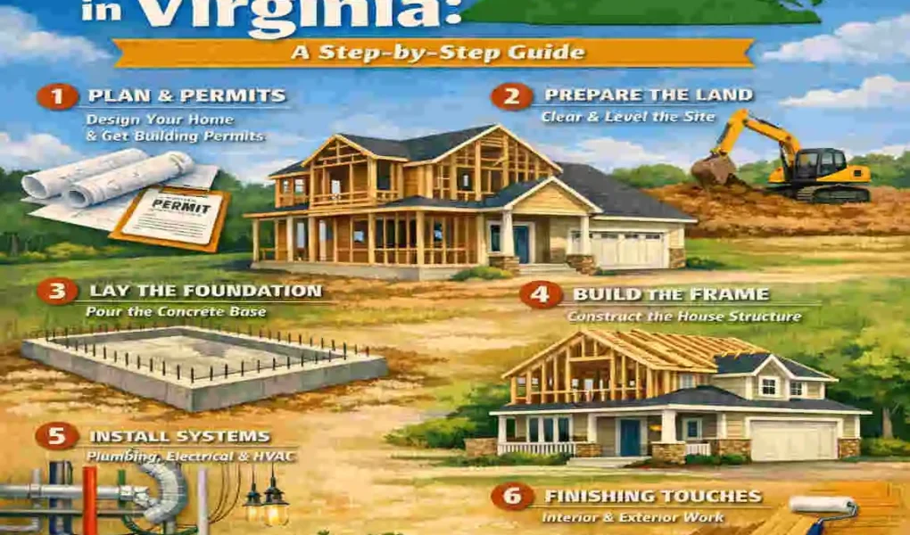 Can You Build Your Own House in Virginia? Permits, Costs & Rules Explained