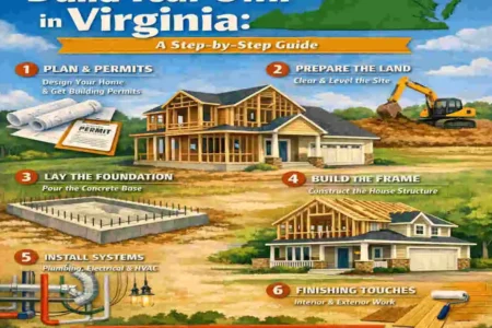 Can You Build Your Own House in Virginia? Permits, Costs & Rules Explained