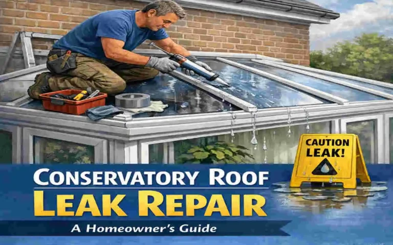 How to Fix Water Leak in Conservatory Roof